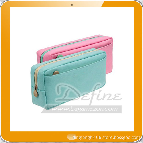 Hot Selling Large Capacity Canvas Pencil Case Pen Bag Pouch